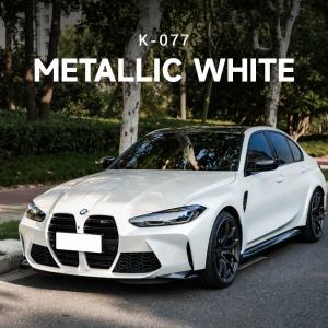 China Metallic White TPU Color Paint Protection Film Car Decoration Film 7.5mil K-077 White Matt Ppf on sale