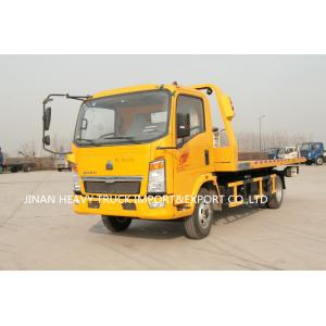 China SINOTRUK HOWO 4*2 6 Wheels Flatbed Wrecker Truck Light Duty on sale