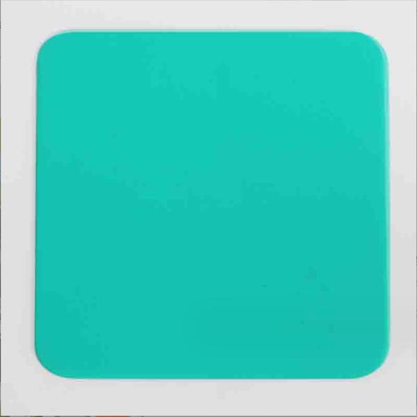 Square Colorful Silicone Non-slip Drink Coasters Cup Pad Mat for Hot and Cold Drinks