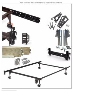 Fixed Support Folding Bracket Metal Bed Frame L Shape Parts with Customized Size