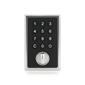 Small Electronic Safe Lock Including Mechanical Key Emergency Override Designed for Enhanced Security in Commercial Safe Systems