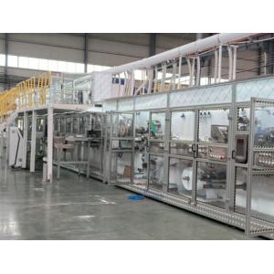 China HMI Touch Screen 220KW 800pcs/Min Sanitary Napkin Machine on sale