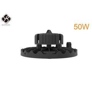 50W Round Shape UFO LED High Bay Light Lumileds SMD3030 Chip Stable Performance