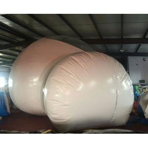 White PVC Clear Inflatable Tent Fireproof Waterproof Safe For Hotels Inflatable