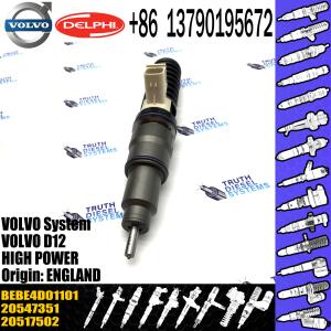 common rail injector 20517502 BEBE4D01001 BEBE4D01101 for VOL D12 engine diesel
