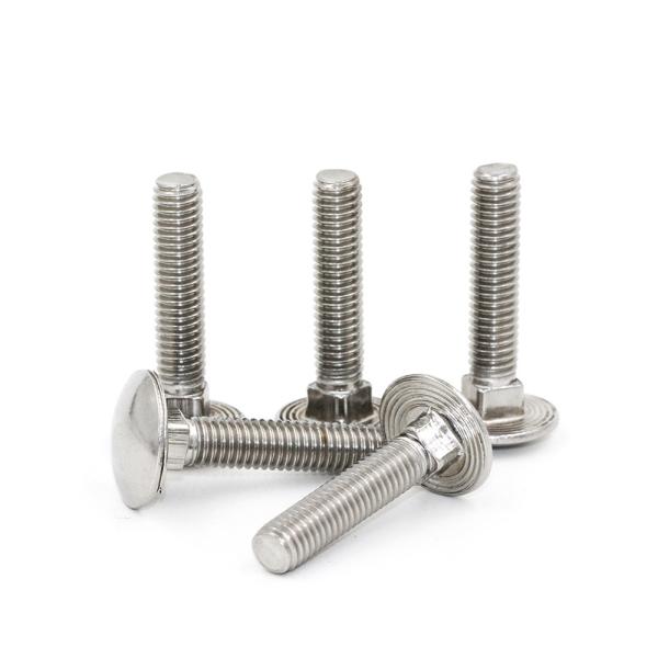 Quality Stainless Steel 304 Neck Carriage Bolts DIN751 Standard And Customized wholesale