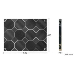 P1.25 Zirca-G Series Outdoor Fixed LED Display Thin & Lightweight For Museums