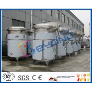 5000L/7000L jacket tank for liquid coffee extracting tank with temperature