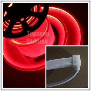 China square 16x16mm LED neon flex integrated IP68 flat top view neon for sale 220V red on sale