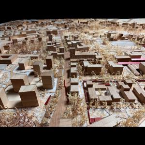 Studio Secchi Vigano & Studio Paola Vigano 1/1000 Z.A.C La Courrouze Wooden