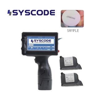 Convenient Industrial Handheld Printer Metal And Plastic Packaging Hand Jet