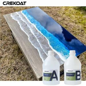 Transparency Table Top Epoxy Resin Superior Adhesion To Diverse Surfaces