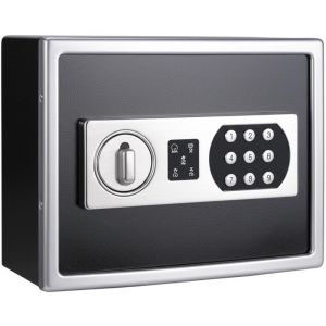 China Backlit Keypad Electronic Safe Lock Stainless Steel Construction Key Override Feature Secure Access Control on sale