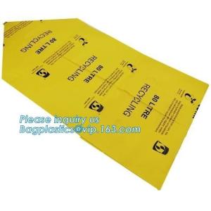 Promotional disposable T-shirt 100% biodegradable garbage bags, Customized