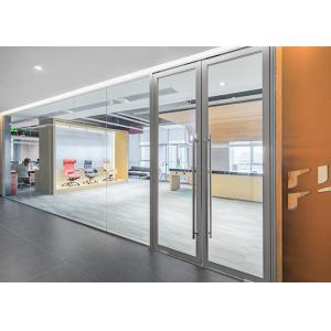 Cheap Outstanding Safety Glazed Partition Wall Reducing Sound by 48dB Soundproof Partitioning Wall for sale