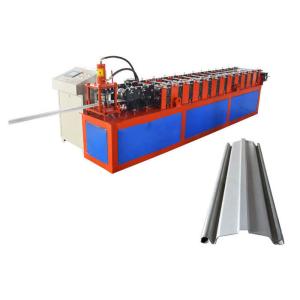 Galvanized Steel Shutter Door Roll Forming Machine Flexible With Punching Holes