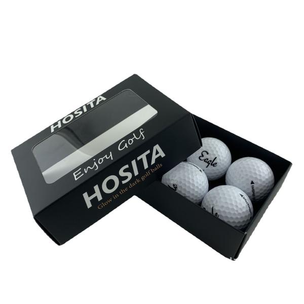 Quality Custom Recycled Gift Craft Golf Ball Packaging Box With Window wholesale