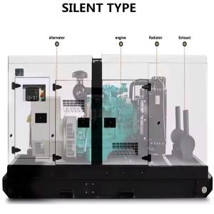 Diesel Generator 1800rpm Diesel Engine Generator Set Emergency Generator