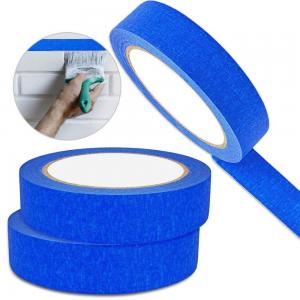 Cheap Crepe Masking Tape Good Heat Resistance Automotive Painters Colored Masking Tape For Decoration for sale