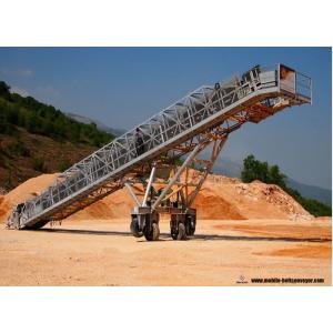 400mm To 1200mm Width Carbon Steel Truck Loading Unloading Conveyor For Cement