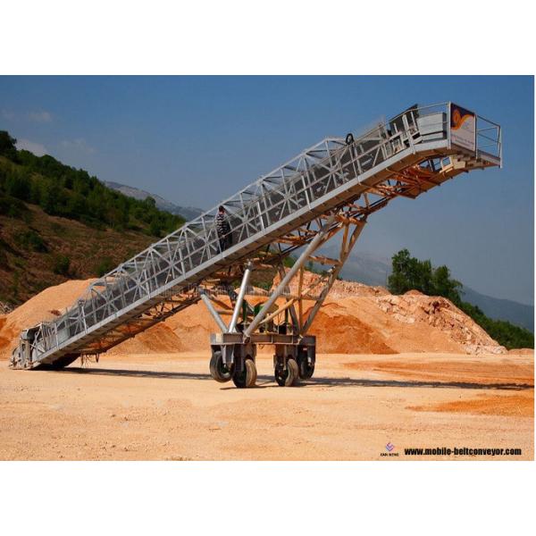 Quality 400mm To 1200mm Width Carbon Steel Truck Loading Unloading Conveyor For Cement wholesale