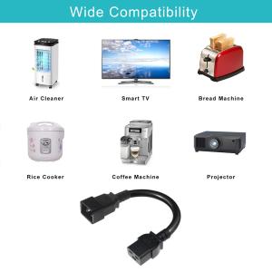 C20 to IEC C19 Power Cord 250V 10A H05VV-F 3G