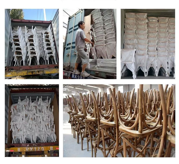 Stackable Wedding Banquet Chairs Bent Wood Oak X Back Beech Solid Wood