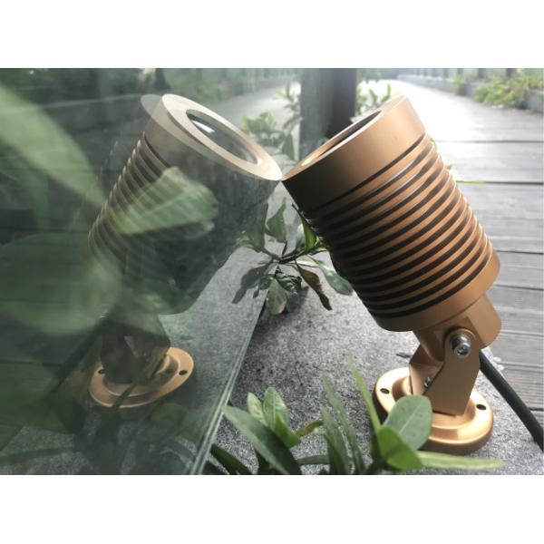 Bronze Retro Style LED Garden Spotlight Cree 12W 8W RGBW 4 In 1 For Outdoor