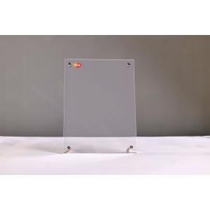 Custom Size Desktop Clear Picture Frames Acrylic Photo Frame With Screw Stand