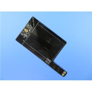Double Layer Flexible Pritned Circuit (FPC) Prototype with Black Coverlay and