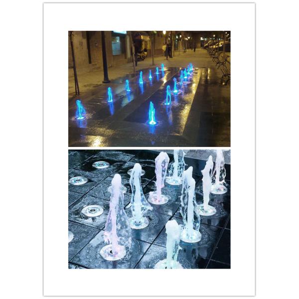 IP68 Waterproof LED Underwater Fountain Lights 22W RGB Ponds Lights Swimming Pool Lamp
