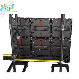 Aluminum 6061-T6 Portable Led Display Truss Ladder Shape