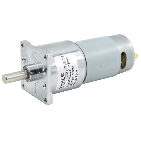 42mm Gearmotor High Torque DC Gear Motor 80Rpm 12-24V 50kgcm 1nm 2nm