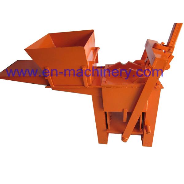 Quality Block Making Machine Manual Hand Soil Pressing Interlocking Clay 2-40 Machine wholesale