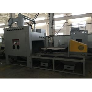 Turntable / Sandblasting Guns Auto Blasting Machine Carbon Steel Material
