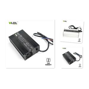 Aluminum Enclosure Lithium Battery Charger 12V 14V 14.4V 40A Smart 4 Steps