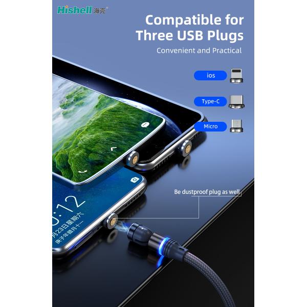 Multicolor USB Magnetic Data Cable