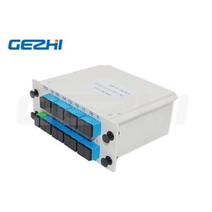 1x8 1x16 SC/APC LC/APC Cassette Card Inserting PLC Splitter Module
