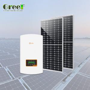 Monocrystalline Solar System with Grid Tie RS485 Communication Port