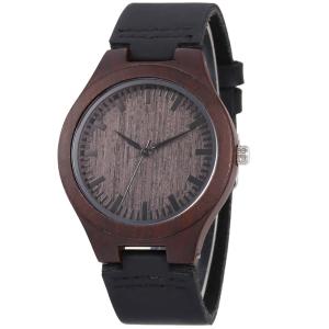 Cheap Custom Logo Personalized gift wooden watches quartz bamboo man wrist wood watch for sale