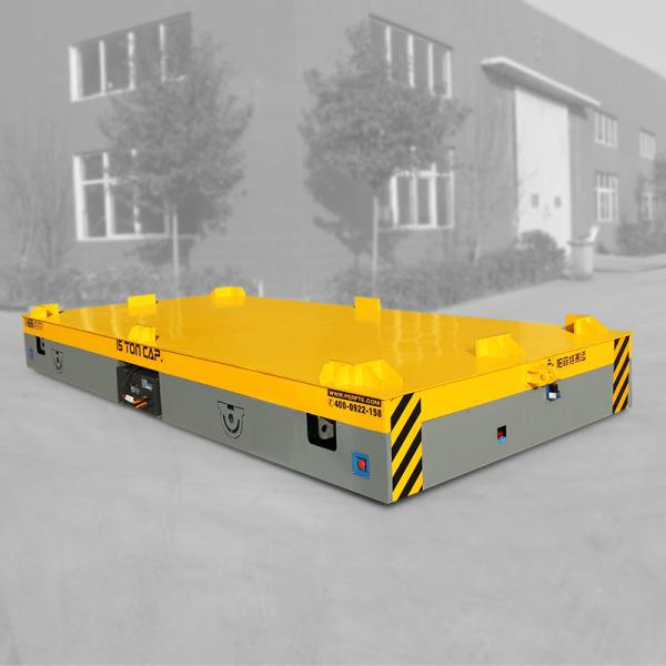 Quality Steel Box Structure Electric Platform Cart Trackless For Material Transfer wholesale