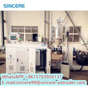 PE PP HDPE Wound Manhole Spiral Pipe Extrusion Line Hollow Walled