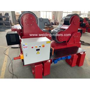 40 Ton Self Aligning Tank Turning Pipe Welding Roller For Wind Tower 2*1.5KW
