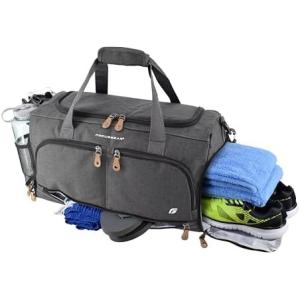 ULTIMATE GYM BAG 2.0: THE DURABLE CROWDSOURCE DESIGNED DUFFEL BAG WITH 10