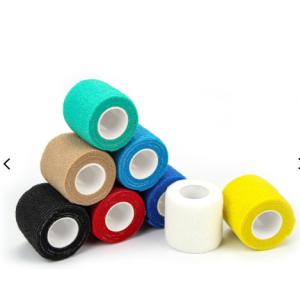 Self Adherent Nonwoven Cohesive Bandage Flexible And Breathable