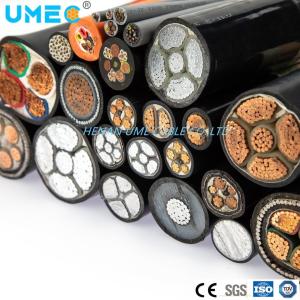 Ume 2/3/4/5 Cores Stranded Copper/Aluminum Conductor PVC XLPE Insulated Cable