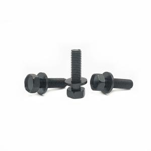 China 10.9 Grade Carbon Steel Hexagon Head Bolt External Flat Pad Combination Screw on sale