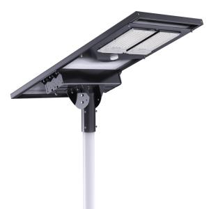 100W Rotating Angle LED Street Lamp Solar Light Integrated With Motion Sensor