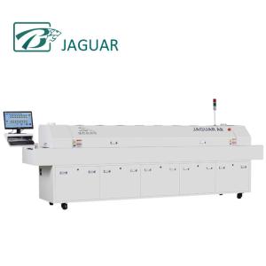 Cheap JAGUAR 6 Heating Zones 2400mm Heating Passage Reflow Oven Machine A6 for Led Production Line with Computer Controlling for sale