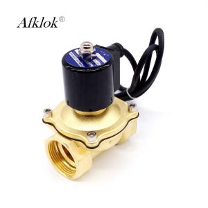 Brass DN40 Normally Closed 1.5 inch 240V Solenoid Valve for Water